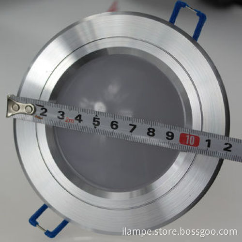 Round recessed 7W LED Downlight